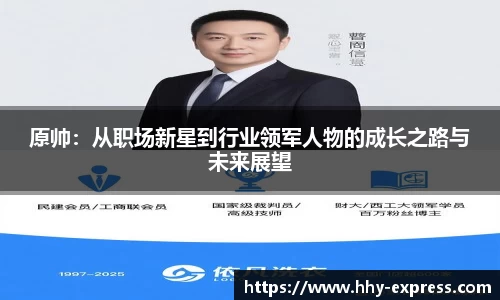 原帅：从职场新星到行业领军人物的成长之路与未来展望